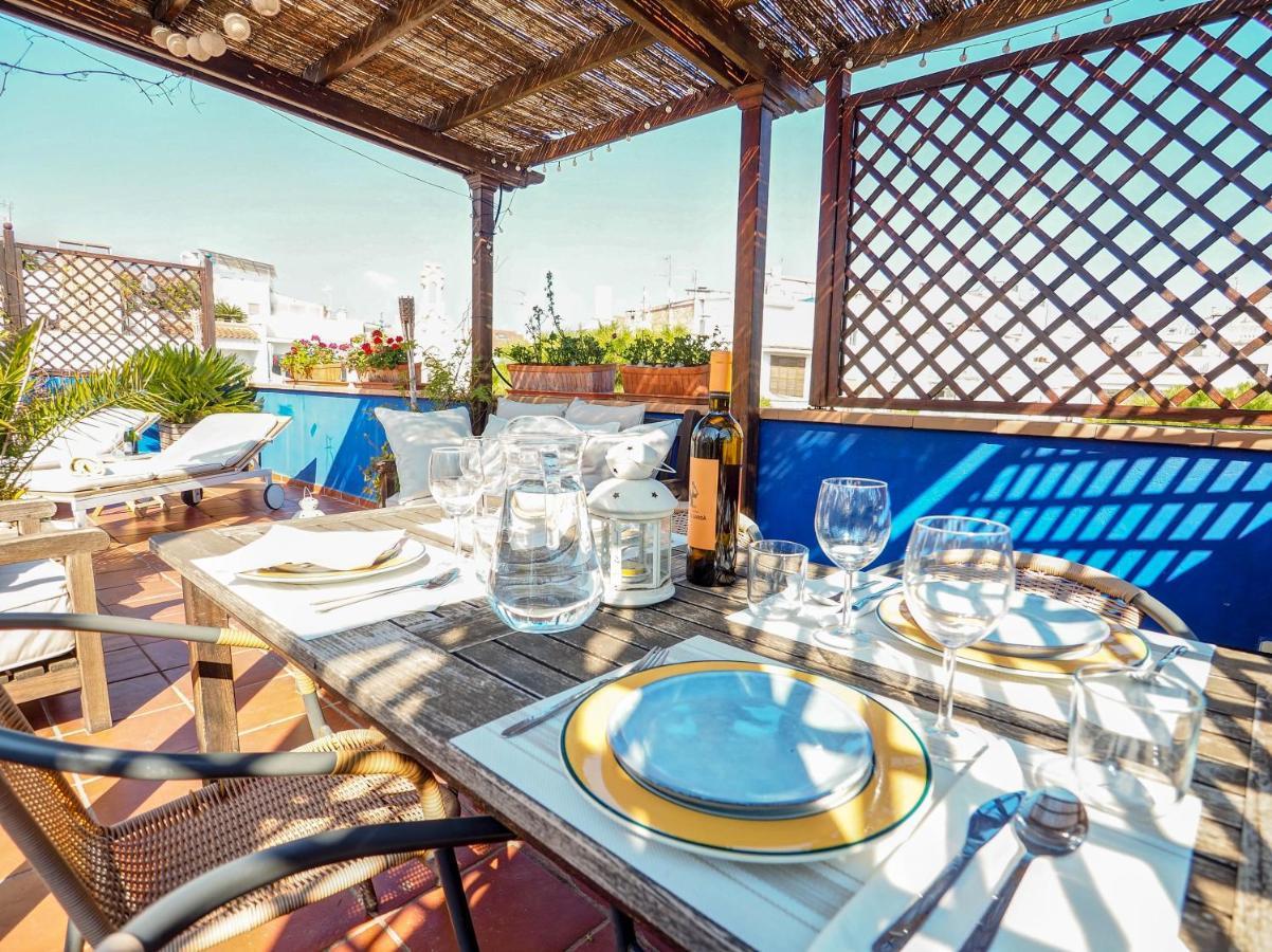 Montroig Zen Penthouse By Hello Homes Σίτζες Εξωτερικό φωτογραφία